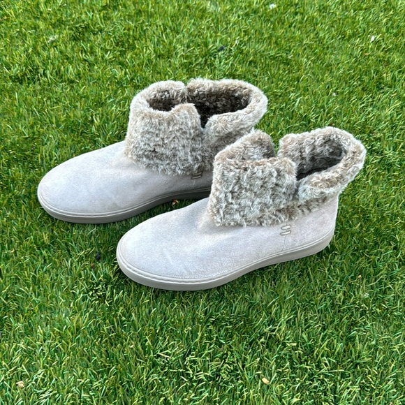 Santoni Shoes - Santoni Faux Fur Suede Boots